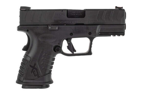 Springfield Armory FIRSTLINE XDM ELITE Compact OSP 9mm Pistol has a black polymer frame